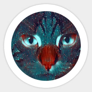 Affectionate mycat, revolution for cats Sticker